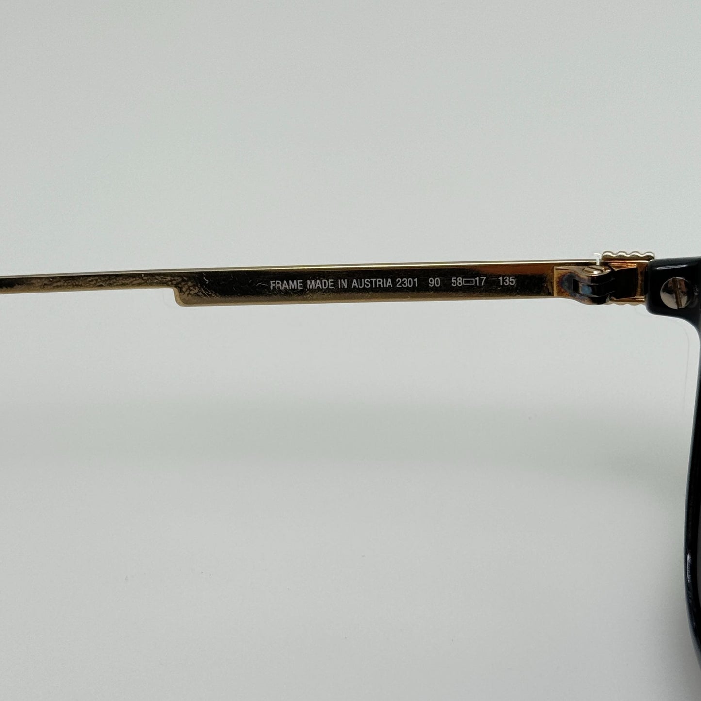 Dior Sunglasses Monsieur 2301 90 Austria Vintage Retro 58-17-135