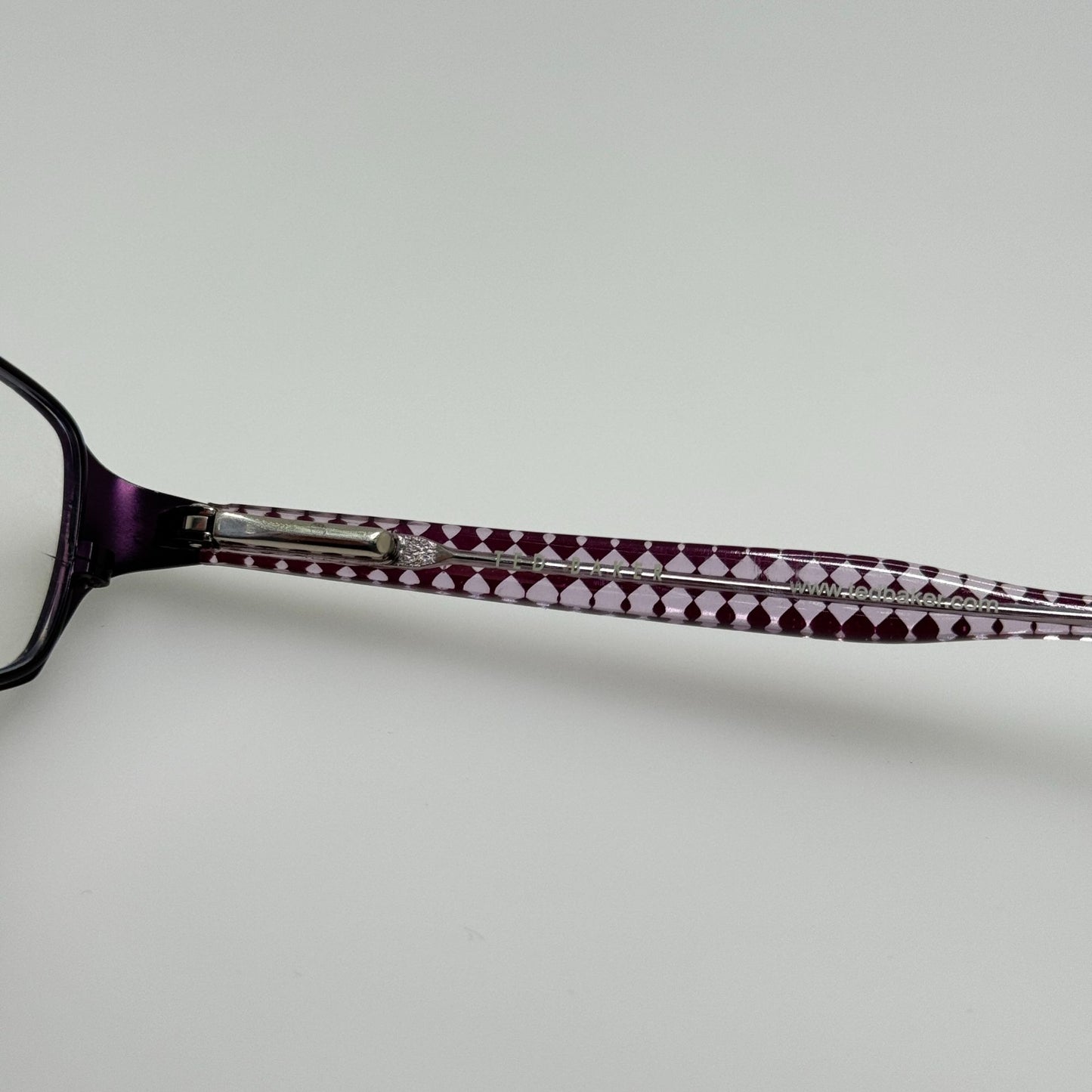 Ted Baker Eyeglasses Eye Glasses Frames Harlequin B163 Pur 51-17-130