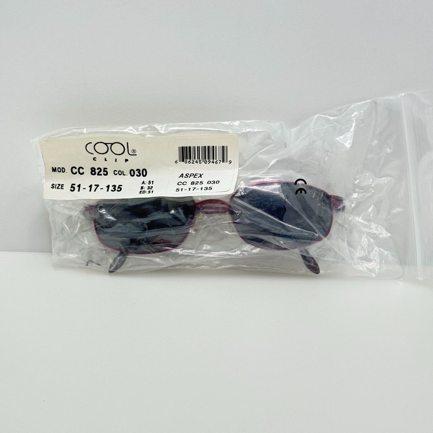 Cool Clip Eyeglasses Eye Glasses Frames CC 825 30 51-17-135