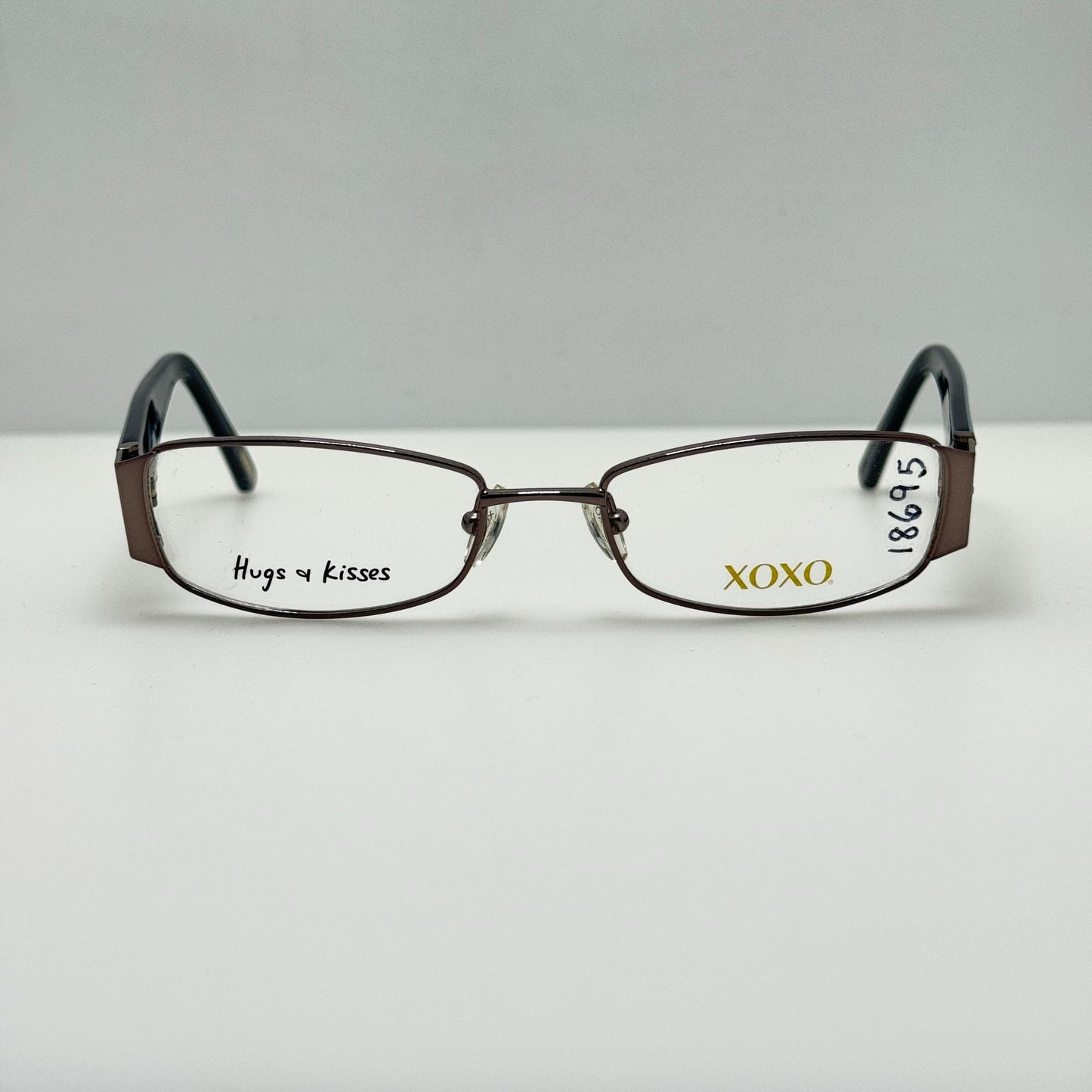 XOXO Eyeglasses Eye Glasses Frames Saucy Gunmetal 51-17-135