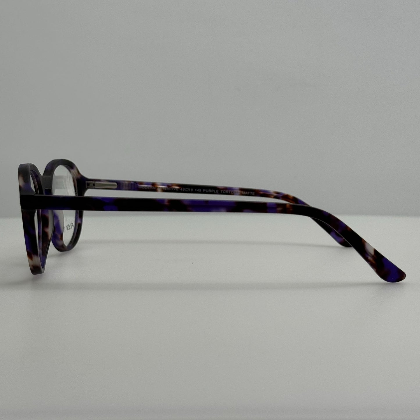 Genevieve Eyeglasses Eye Glasses Frames Attentive Purple Tortoise 49-18-145