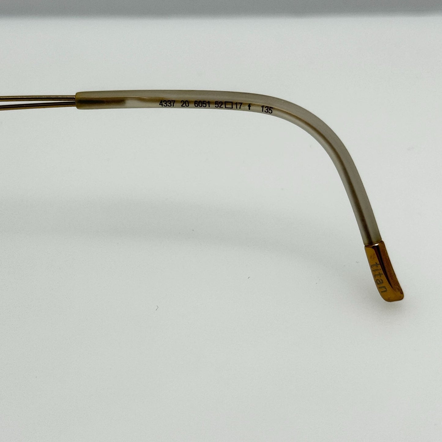 Silhouette Eyeglasses Eye Glasses Frames 4337 6051 20 52-17-135 Titan Austria