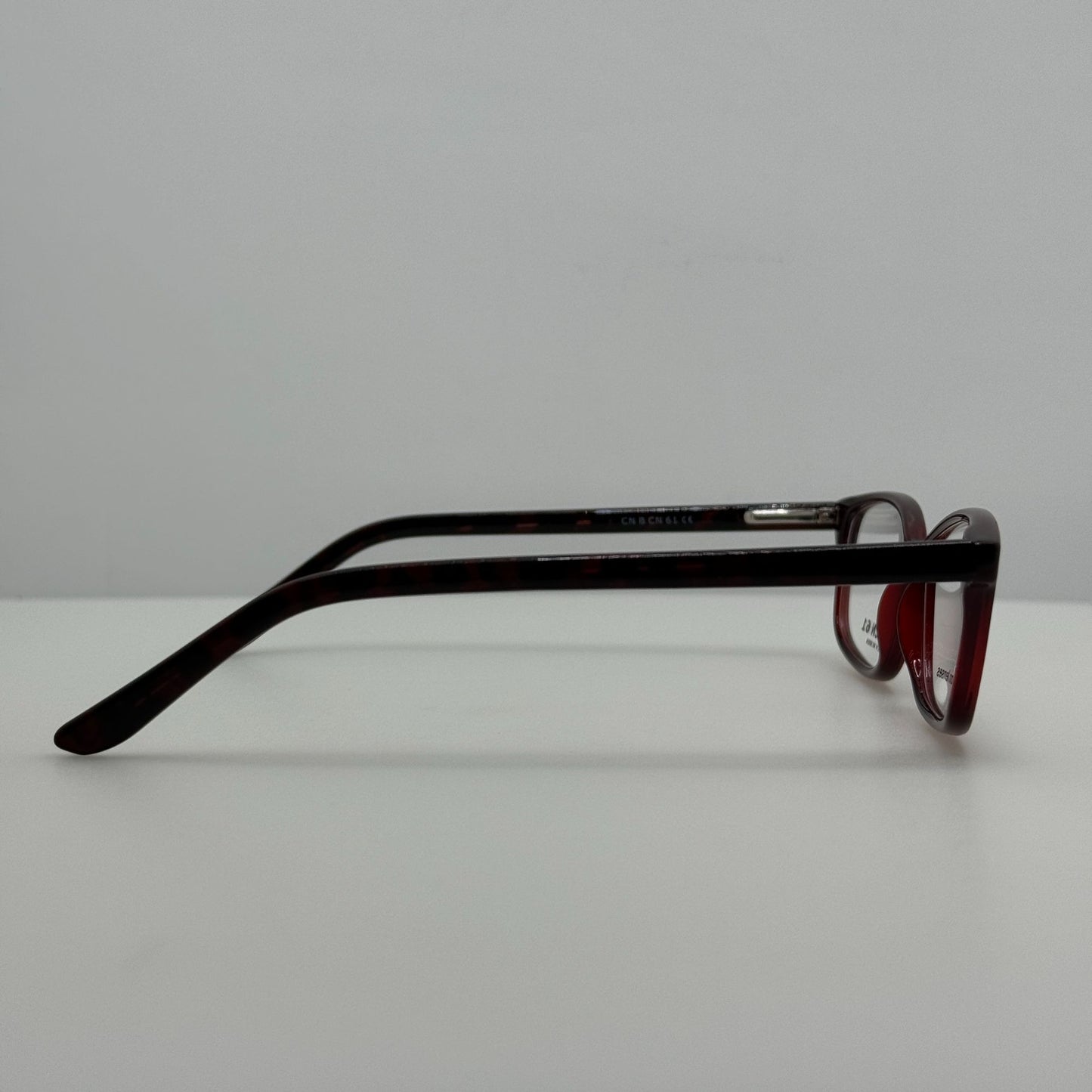 CN B CN Eyeglasses Eye Glasses Frames 61 Burgundy 53-16-140