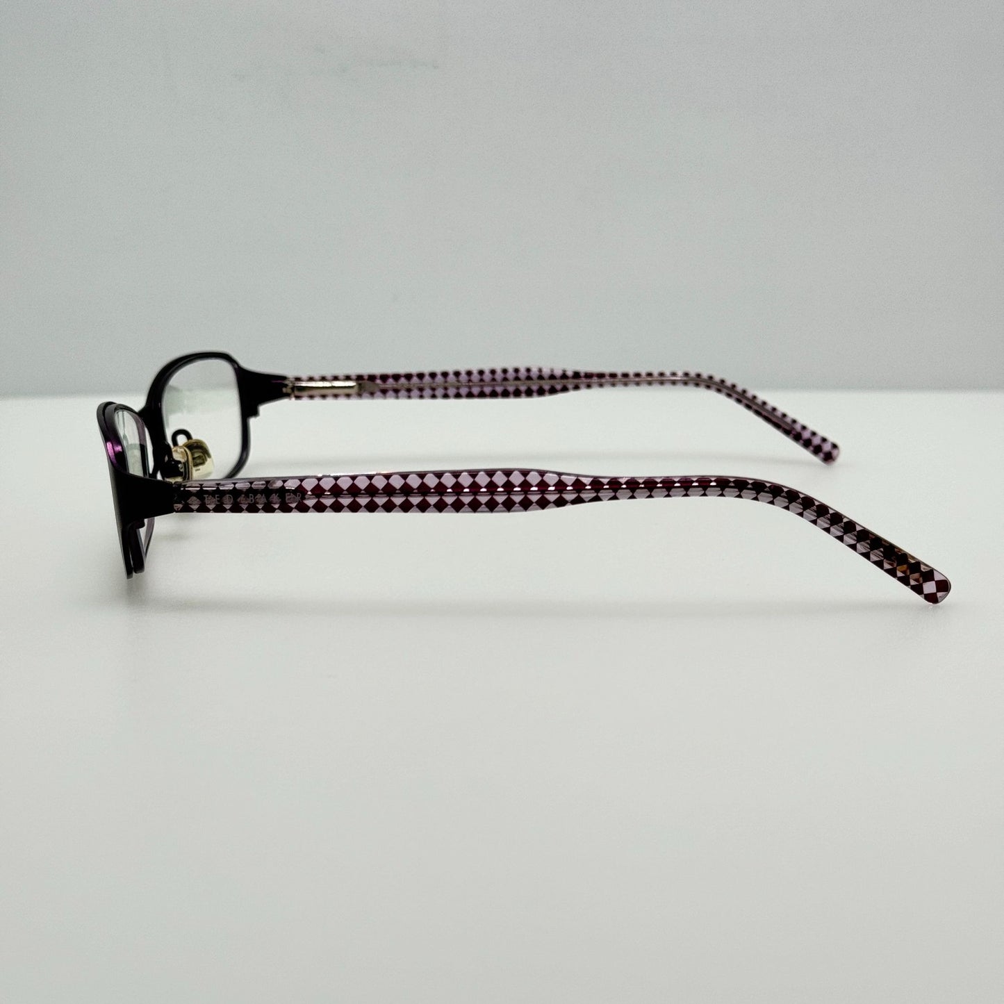 Ted Baker Eyeglasses Eye Glasses Frames Harlequin B163 Pur 51-17-130
