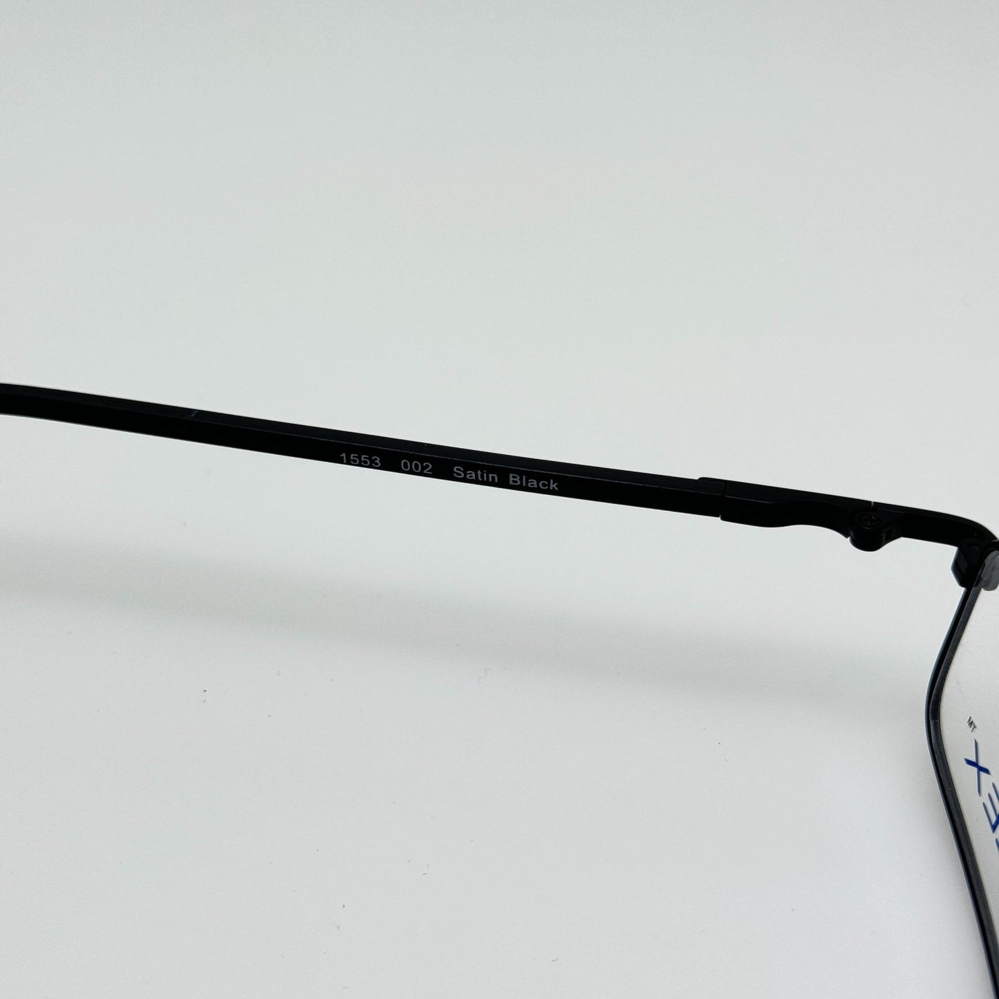 Ti Flex Eyeglasses Eye Glasses Frames 1553 002 Satin Black 50-18-135