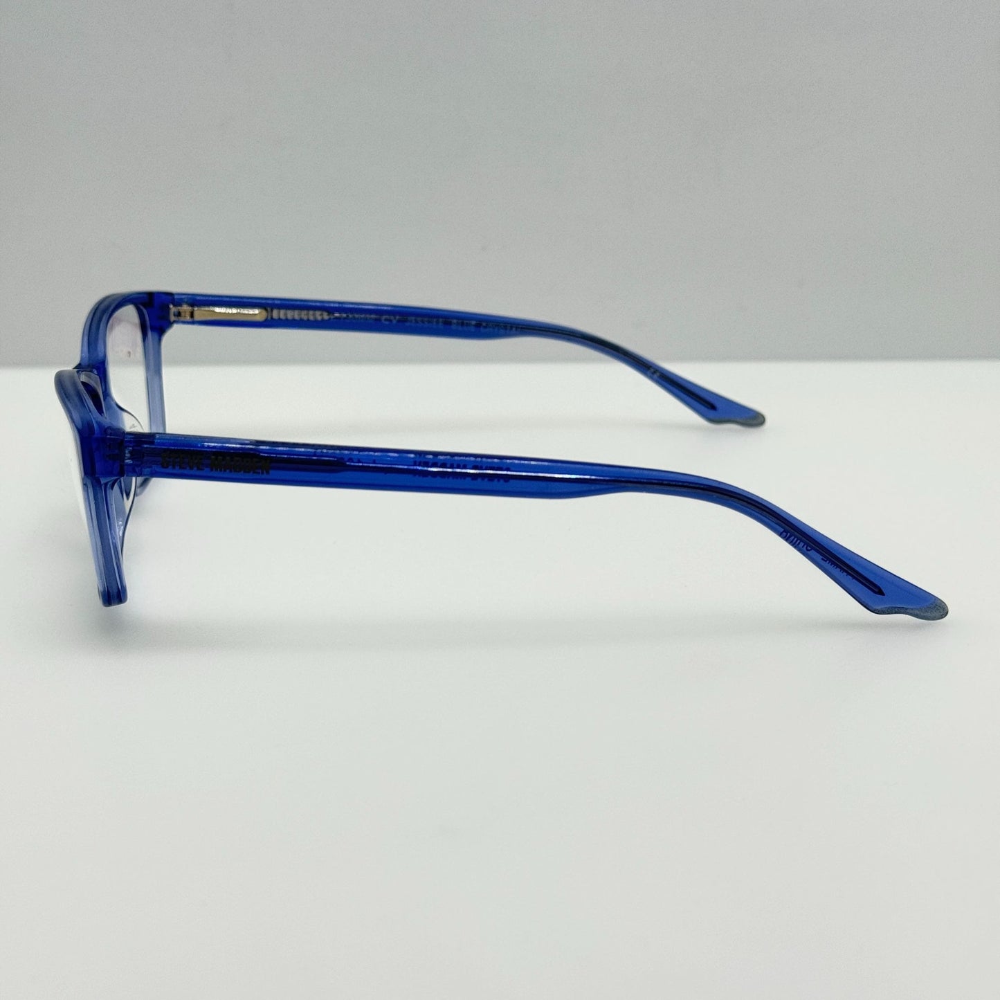 Steve Madden Eyeglasses Eye Glasses Frames Jessiee Blue Crystal 49-16-130