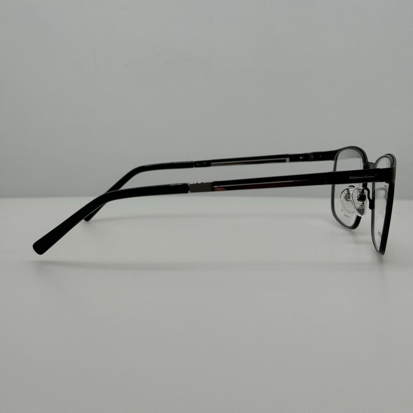 Priority Eyewear Eyeglasses Eye Glasses Frames Samson C-1 Black 55-19-140