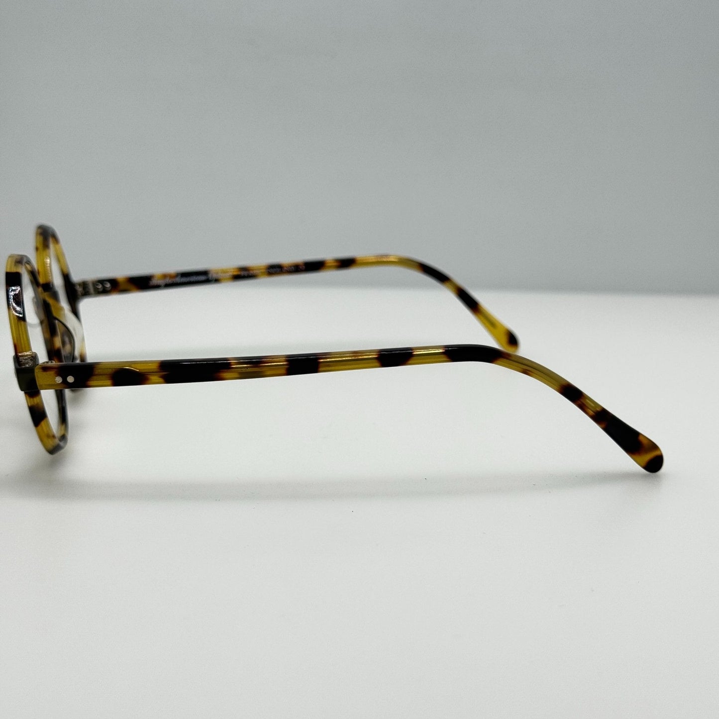 Anglo American Optical Eyeglasses Eye Glasses Frames Mod 400 JH England 45-20