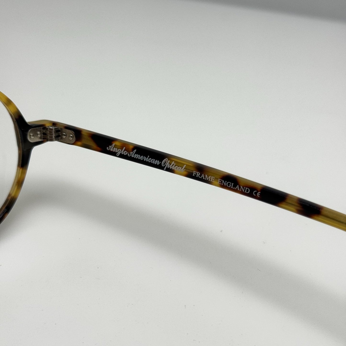 Anglo American Optical Eyeglasses Eye Glasses Frames Mod 400 JH England 45-20