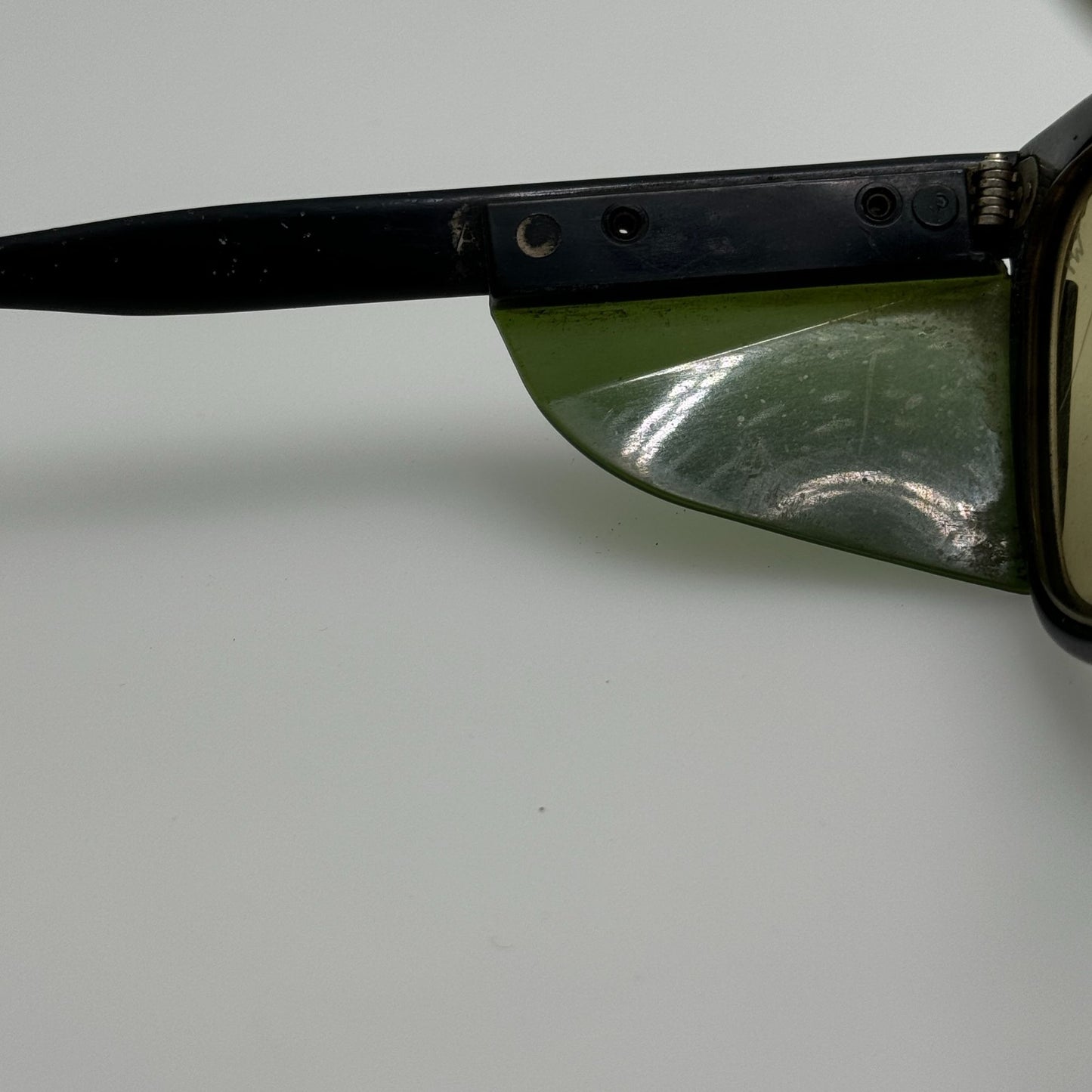 Airco Eye Glasses Eyeglasses AOP Z87 Black Horned Rimmed Vintage Retro 48-22