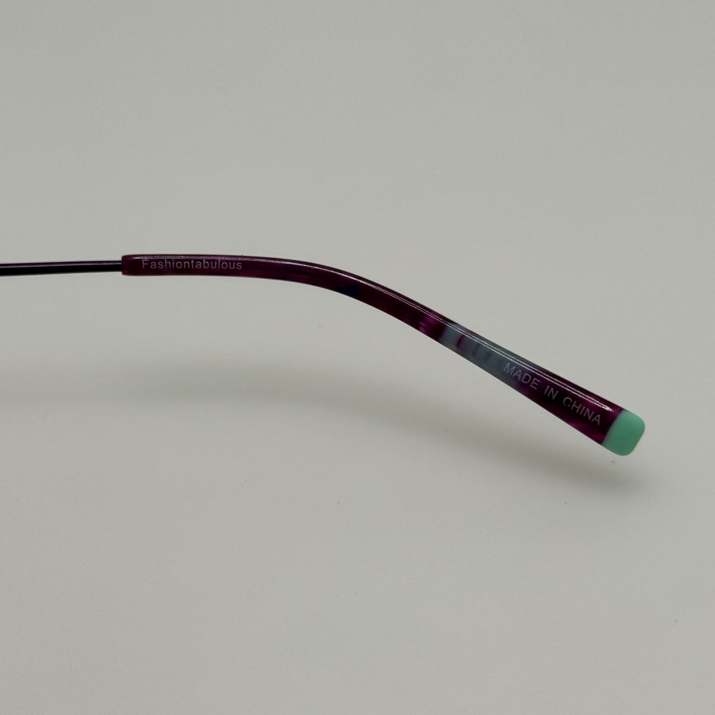 Fashiontabulous Eyeglasses Eye Glasses Frames 10X253 Plum 48-18-140