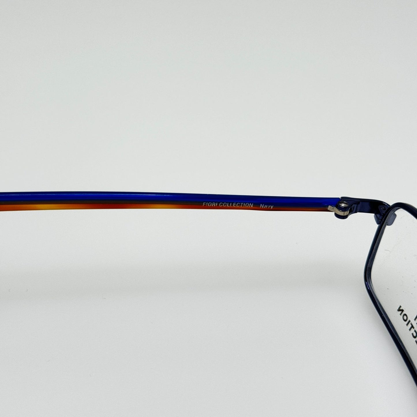 Fiori Eyeglasses Eye Glasses Frames F2190 Navy 49-19-135 Italy