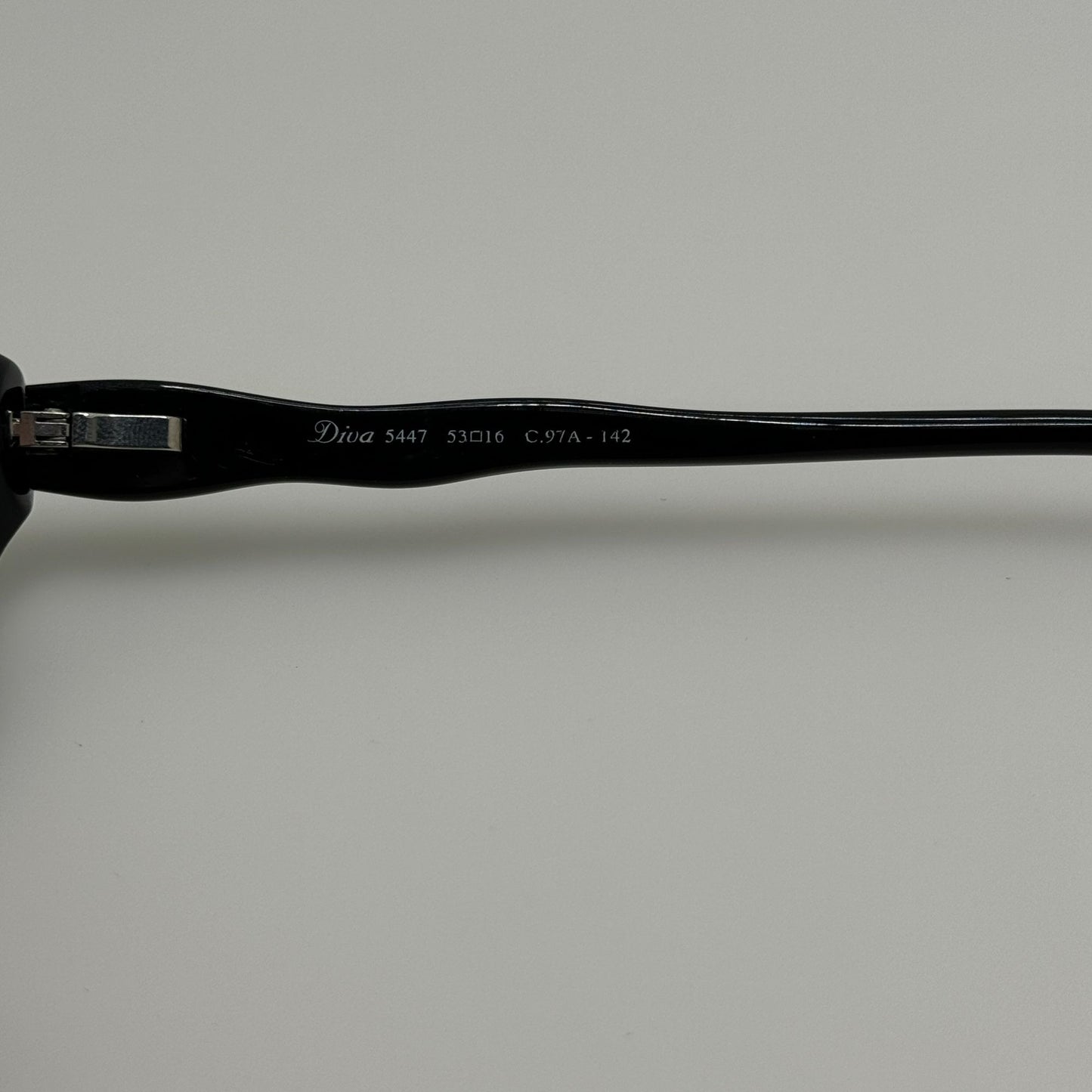 Diva Eyeglasses Eye Glasses Frames 5447 C. 97A Black Italy 53-16-142