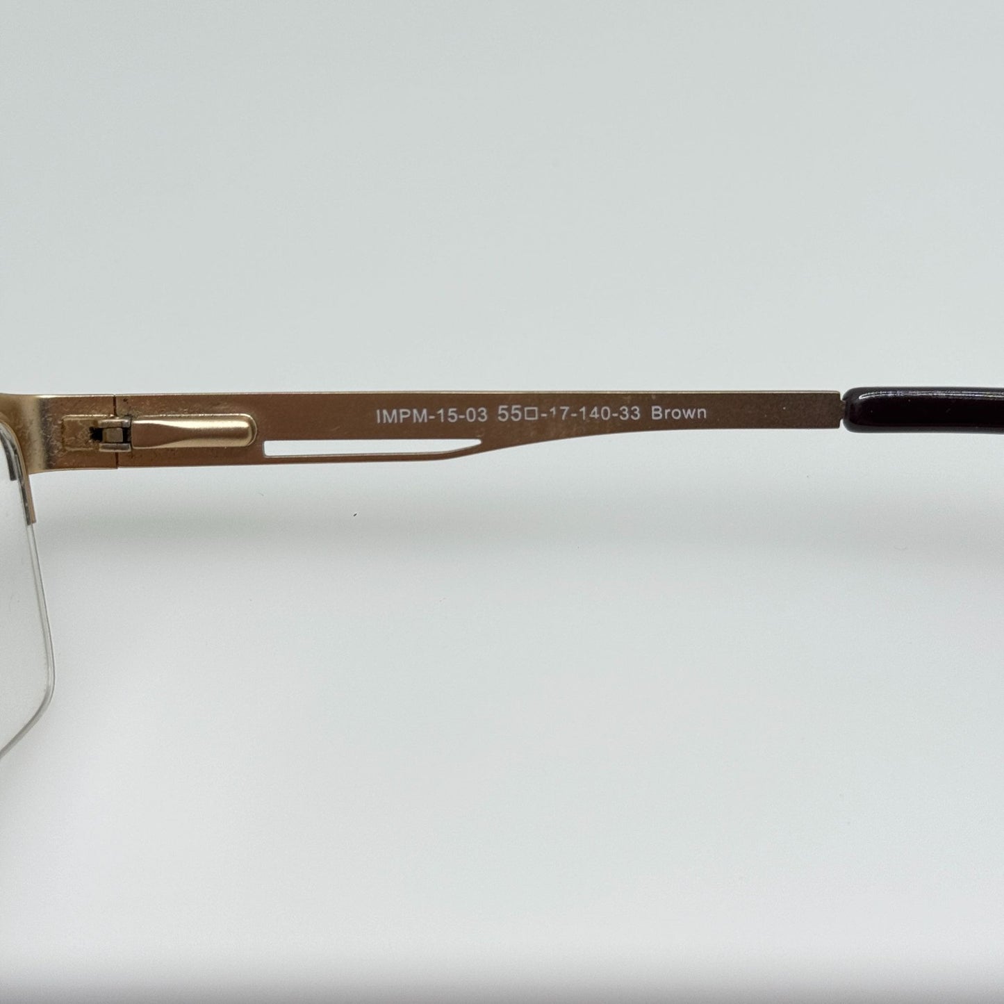 Impression Eyeglasses Eye Glasses Frames IMPM-15-03 Brown 55-17-140