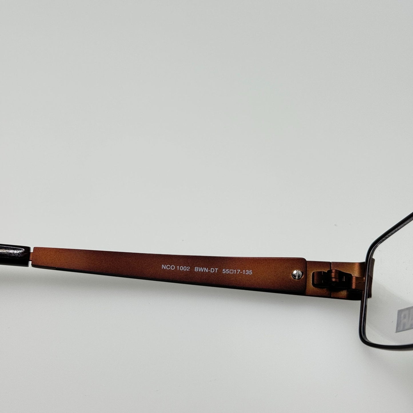 Nascar Eyeglasses Eye Glasses Frames NCO 1002 BWN-DT 55-17-135
