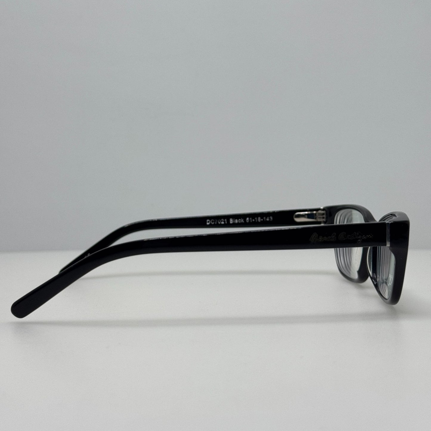 Derek Cardigan Eyeglasses Eye Glasses Frames DC 7021 Black 51-18-143