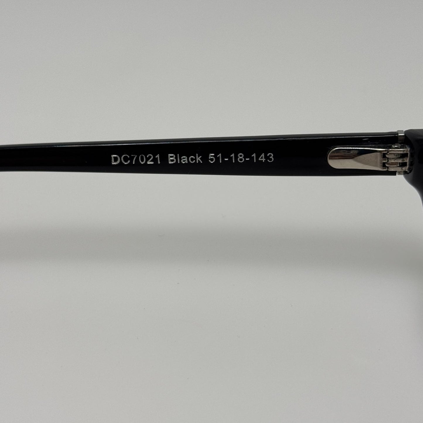 Derek Cardigan Eyeglasses Eye Glasses Frames DC 7021 Black 51-18-143