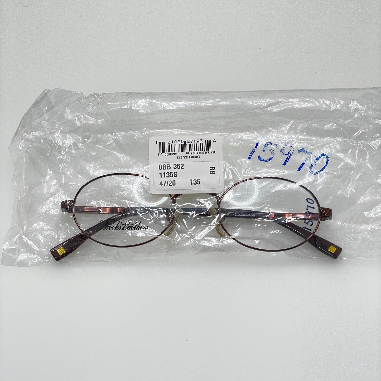 Brooks Brothers Eyeglasses Eye Glasses Frames BB 362 1135-S 47-20-135