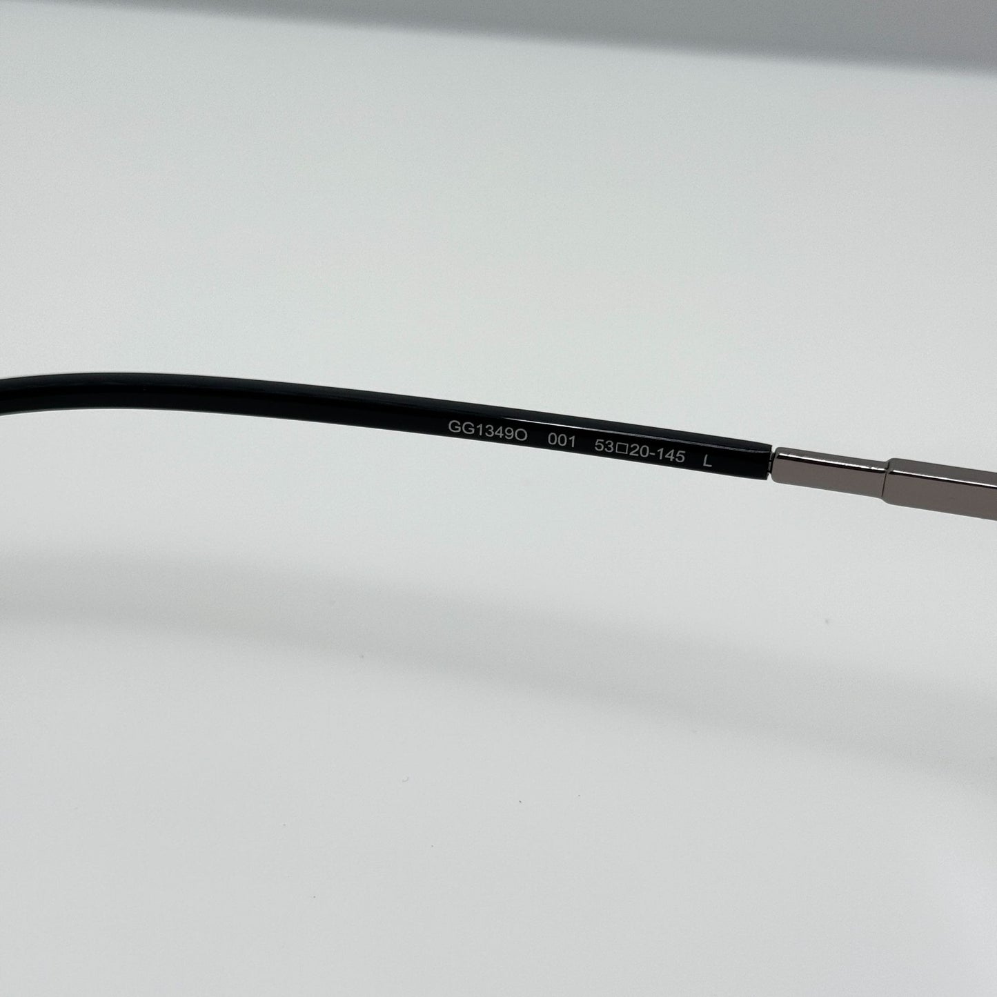 Gucci Eyeglasses Eye Glasses Frames GG1349O 001 53-20-155 Italy