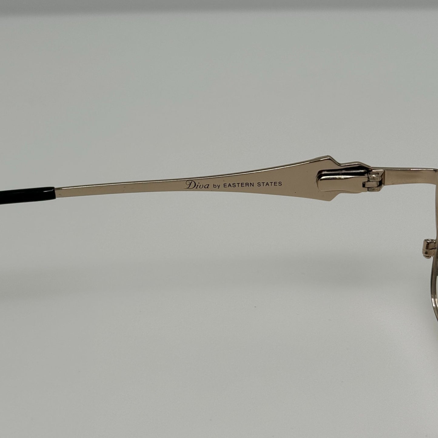 Diva Eyeglasses Eye Glasses Frames 5464 C. 2 Black Gold 53-16-134