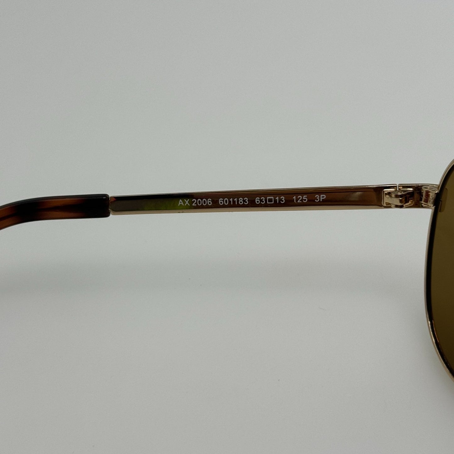 Armani Exchange Sunglasses Frames AX 2006 601183 Polarized 63-13-125