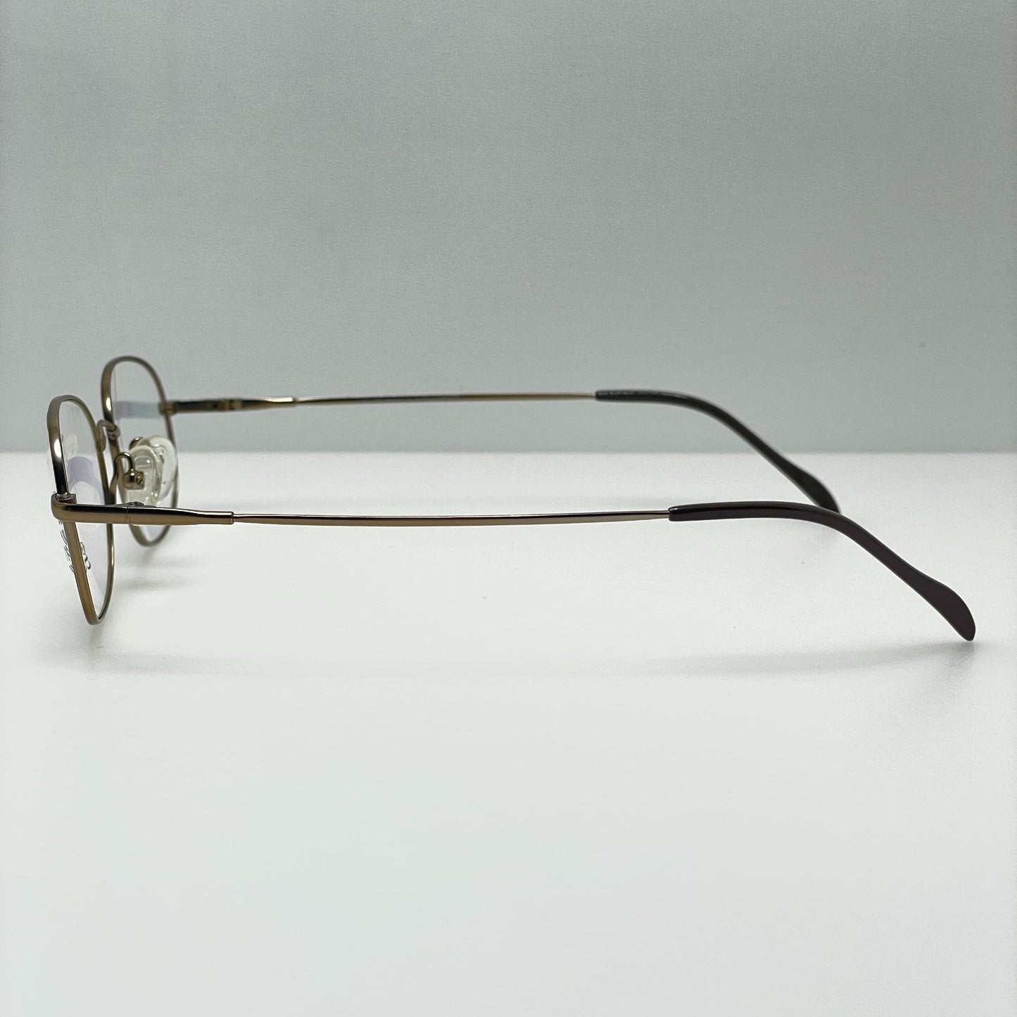 GG Eyes Eyeglasses Eye Glasses Frames Jan 52-19-145 Dull Gold Avada