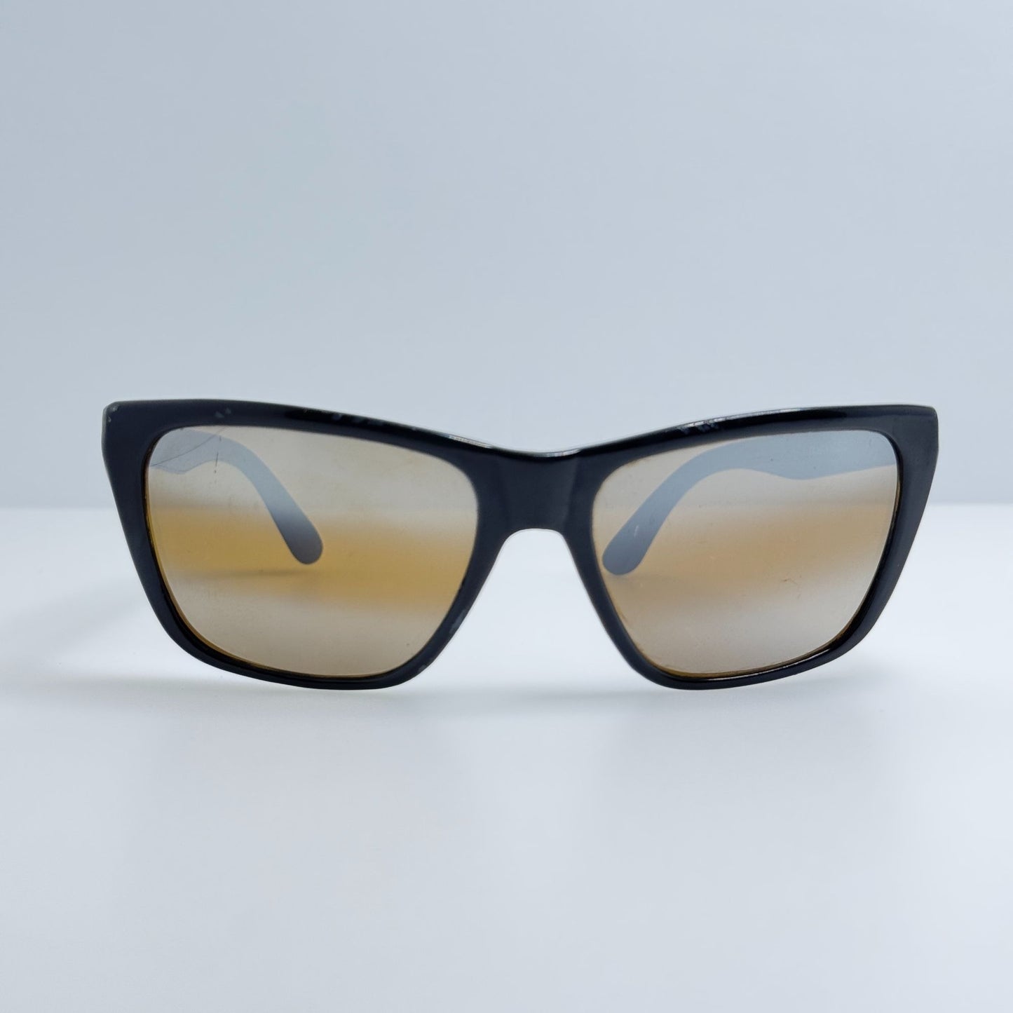 Pan Oceanic Sunglasses Black Nylon Taiwan R.O.C. Vintage Retro