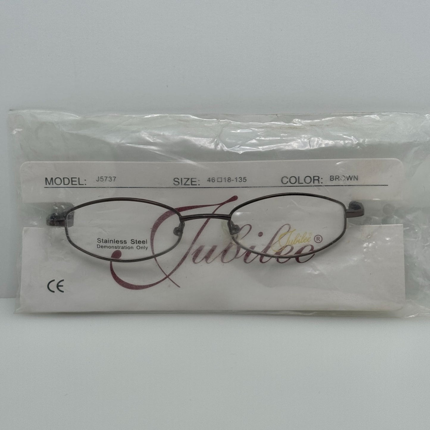 Jubilee Eyeglasses Eye Glasses Frames J5737 Brown 46-18-135