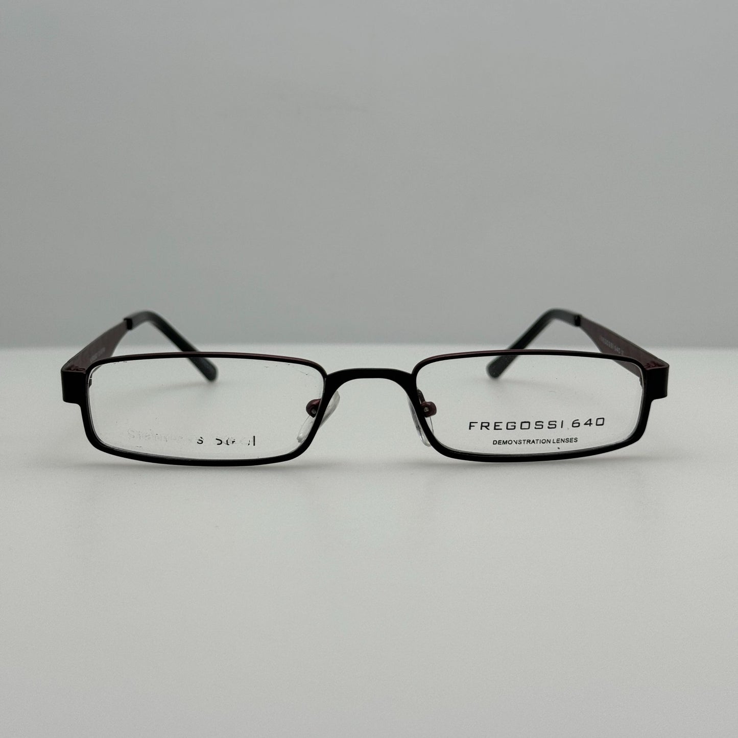 Fregossi Eyeglasses Eye Glasses Frames 640 Burgundy 53-19-148