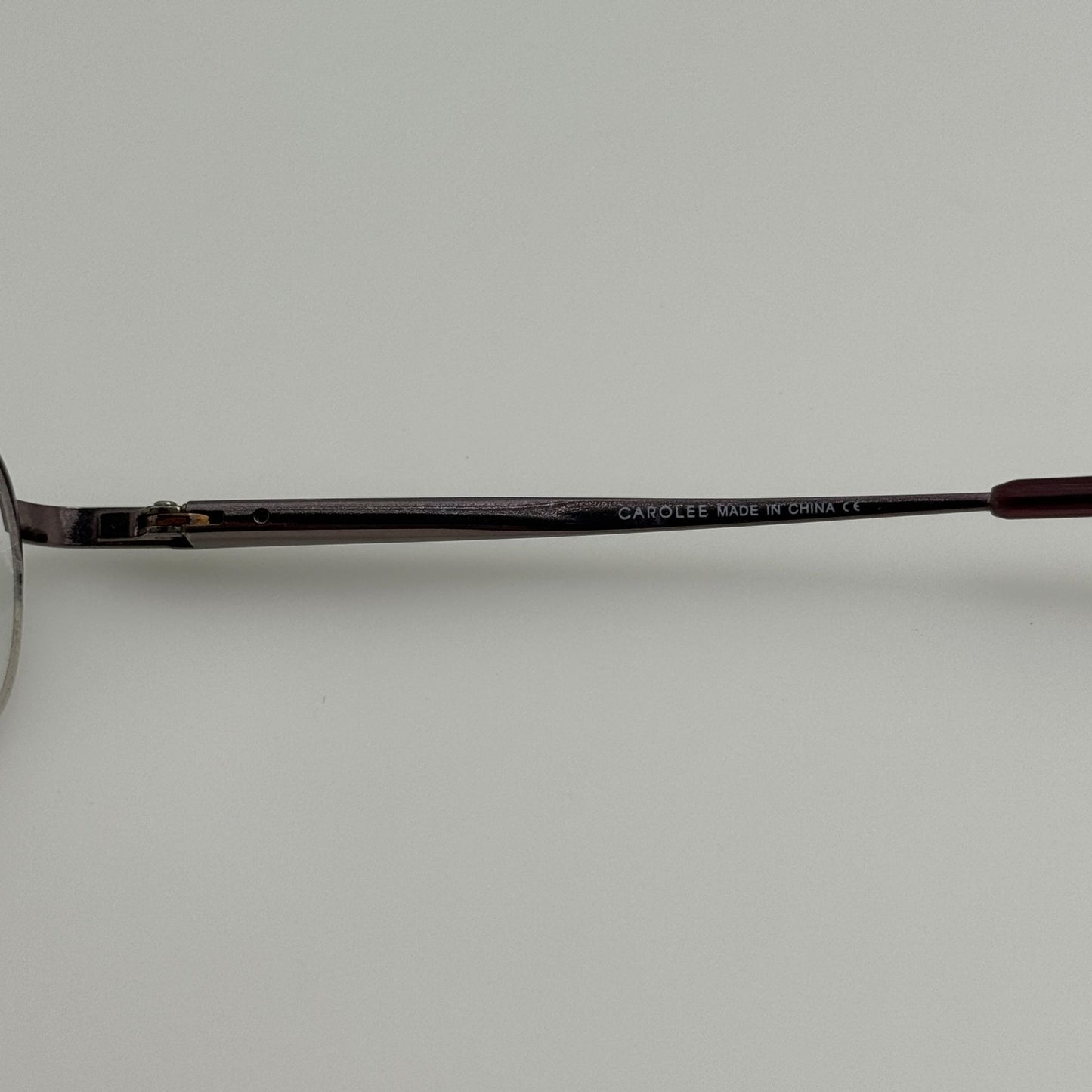 Carolee Eyeglasses Eye Glasses Frames Titanium CL901 Plum 50-18-135