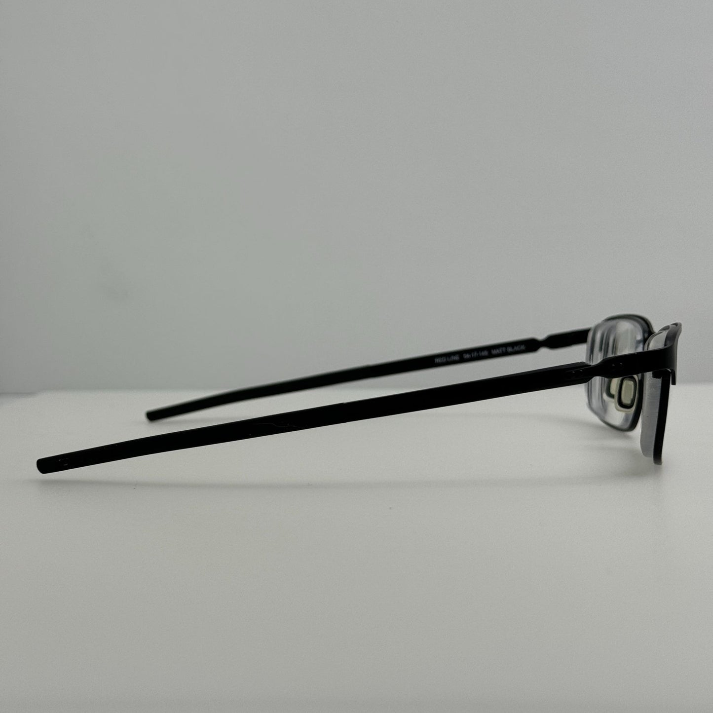 Denali Eyeglasses Eye Glasses Frames Red Line Matt Black 54-17-145