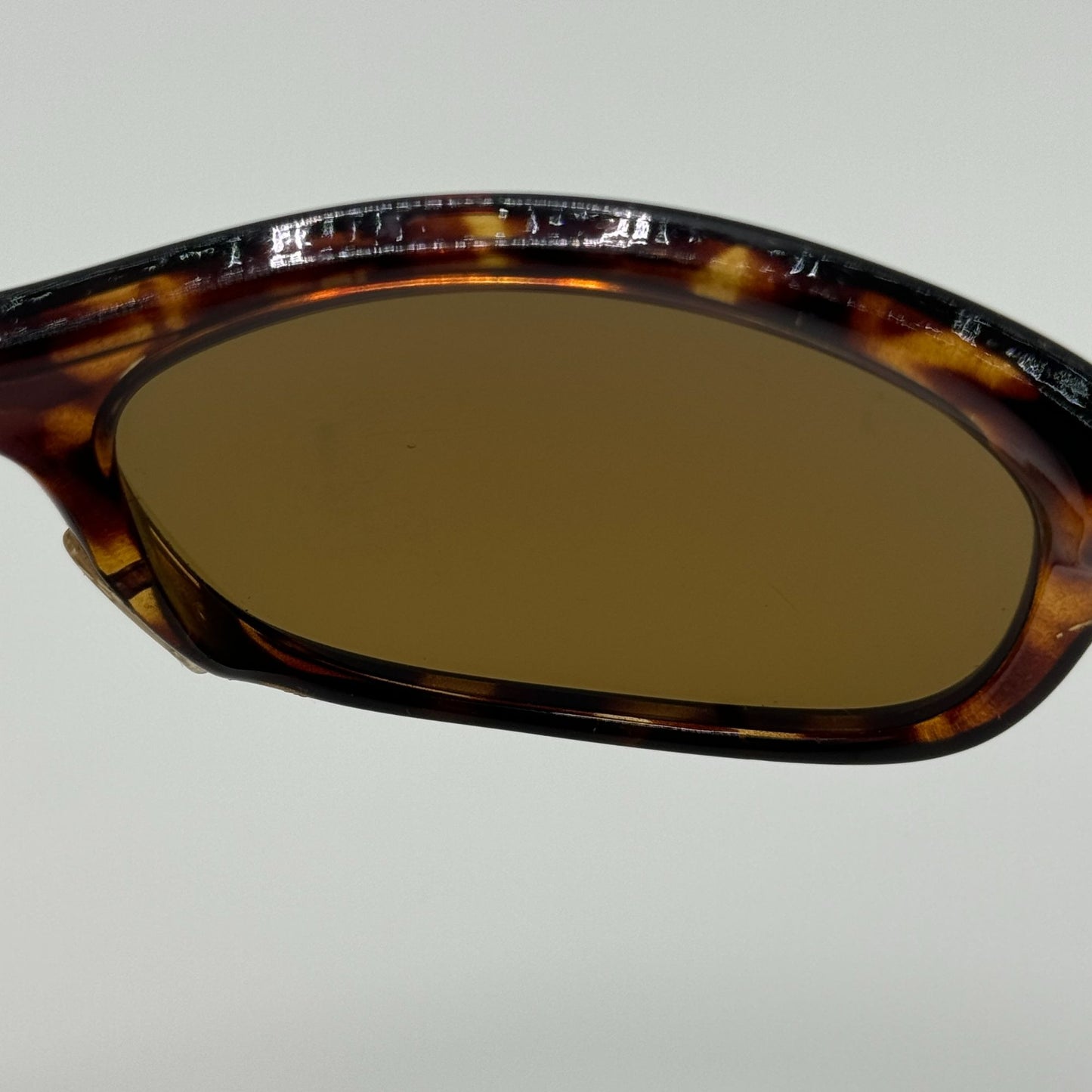 Revo Sunglasses 1001 Vintage Rare Brown Lenses W/ Case