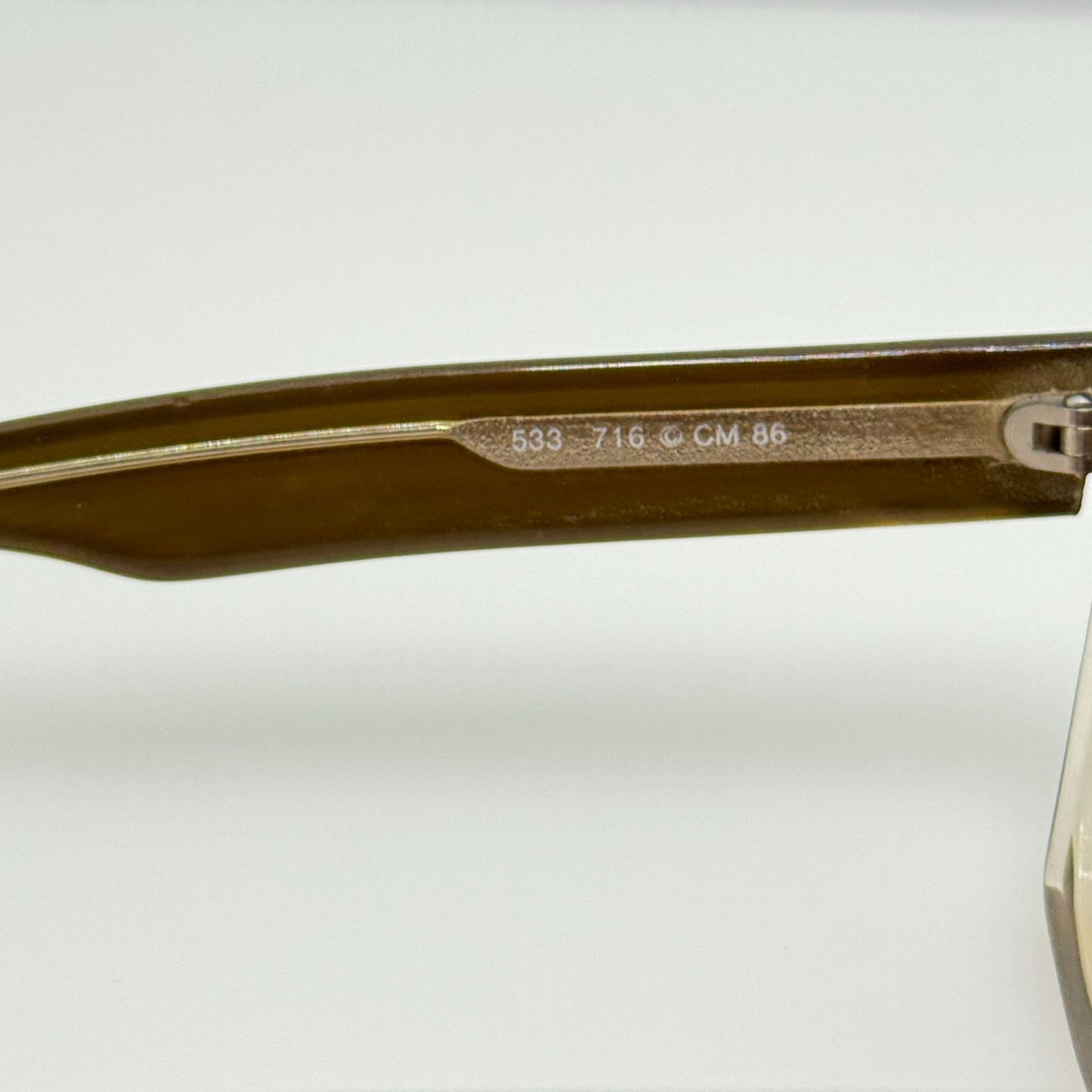 Claude Montana / Mikli Sunglasses 533 716 CM 86 Gold France Vintage Retro RARE