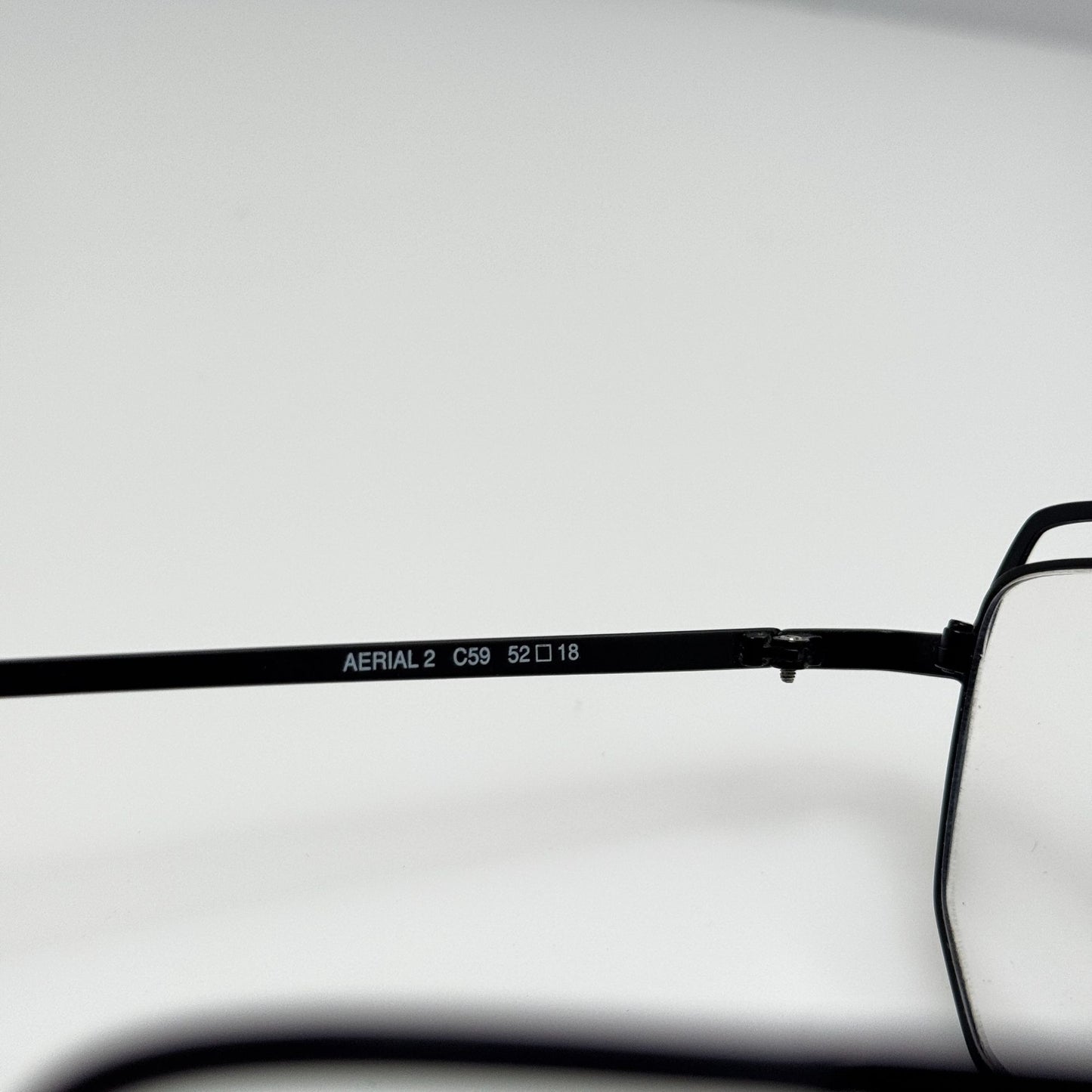 Noego Aerial 2 C59 Black Eyeglasses Eye Glasses Frames France 52-18