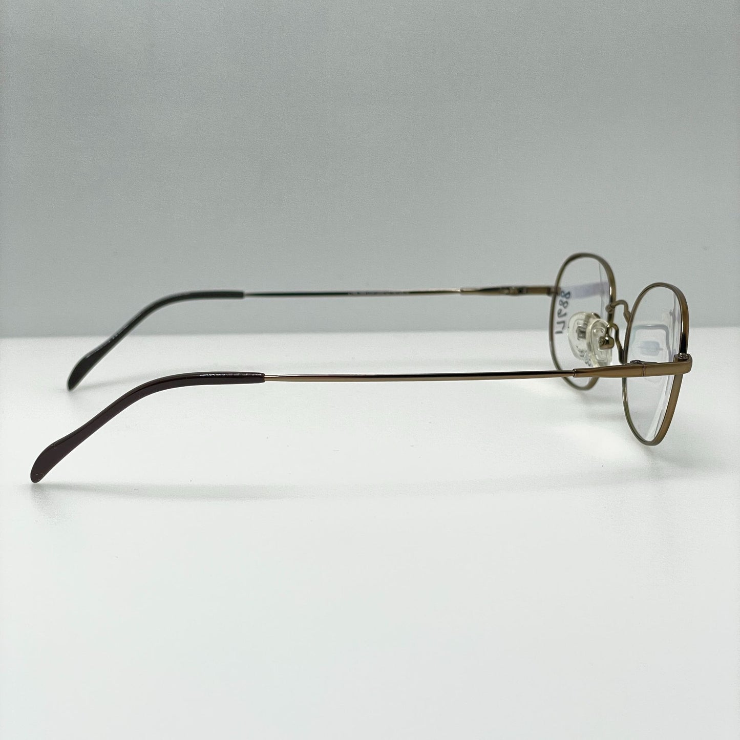 GG Eyes Eyeglasses Eye Glasses Frames Jan 52-19-145 Dull Gold Avada