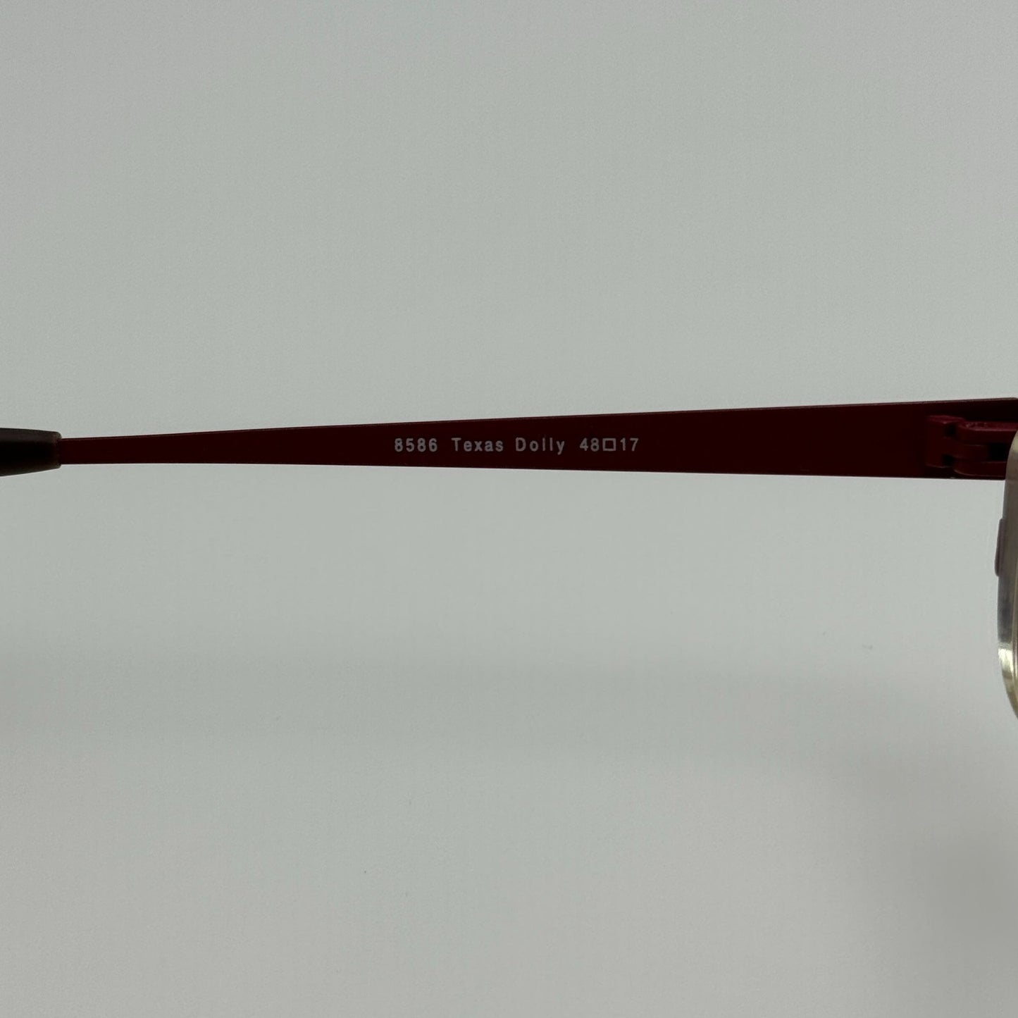 Bevel Eyeglasses Eye Glasses Frames 8586 Texas Dolly Dbrd Japan 48-17