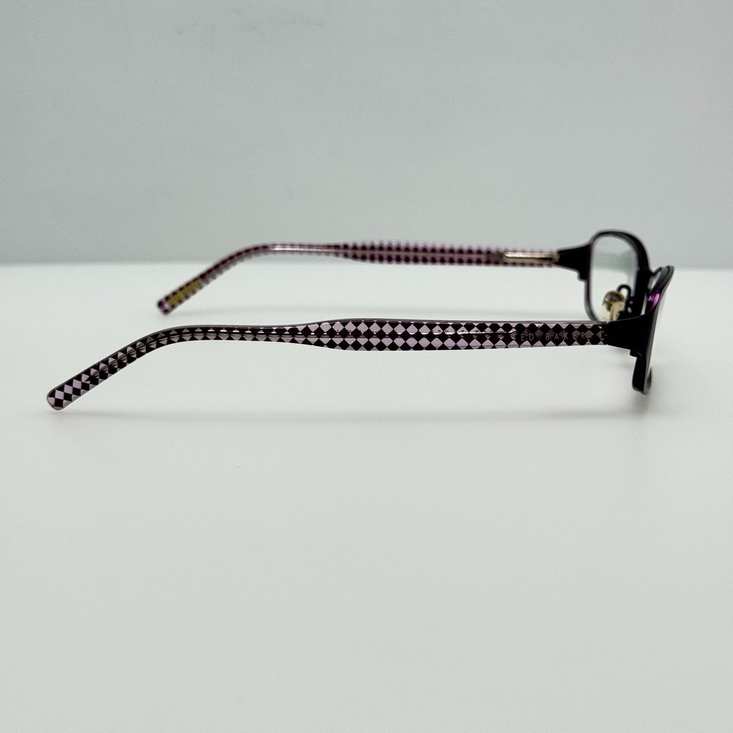 Ted Baker Eyeglasses Eye Glasses Frames Harlequin B163 Pur 51-17-130