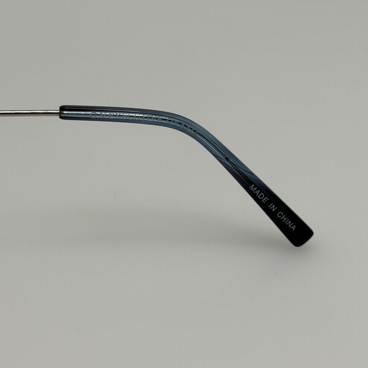GVX Eyeglasses Eye Glasses Frames GVX572 Executive Blue Demi Silver 53-17-140