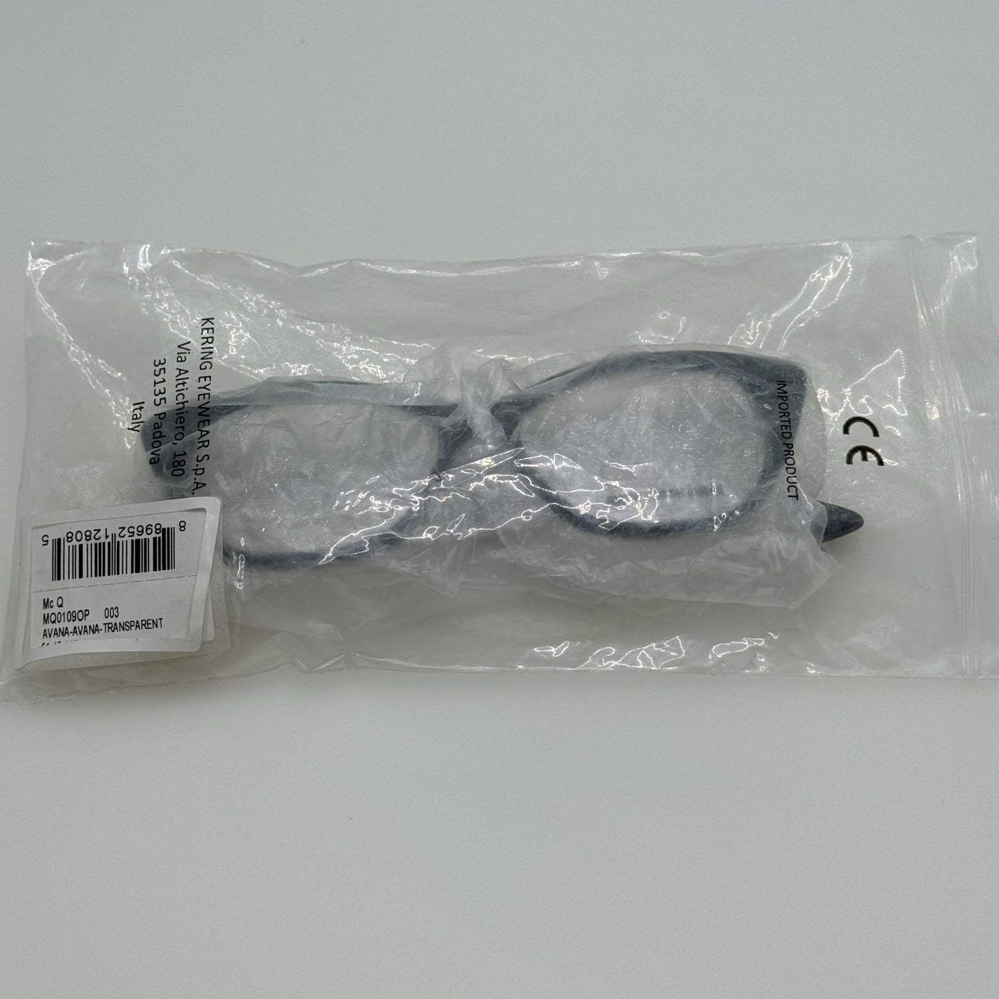 Alexander McQueen Eyeglasses Eye Glasses Frames MQ 0109OP 003 51-15-140