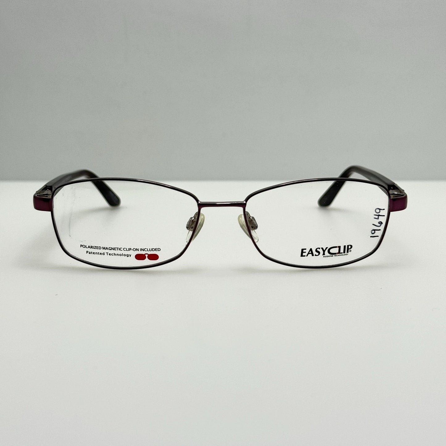 Easyclip Eyeglasses Eye Glasses Frames EC 354 030 54-16-135