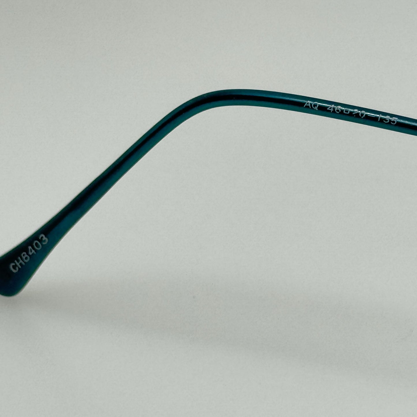Charmant CH8403 AQ Eye Glasses Eyeglasses Frames Japan 46-20-135