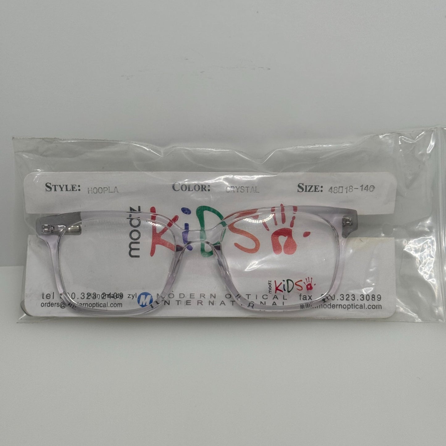 Modz Eyeglasses Eye Glasses Frames Hoopla Crystal Kids 48-18-140