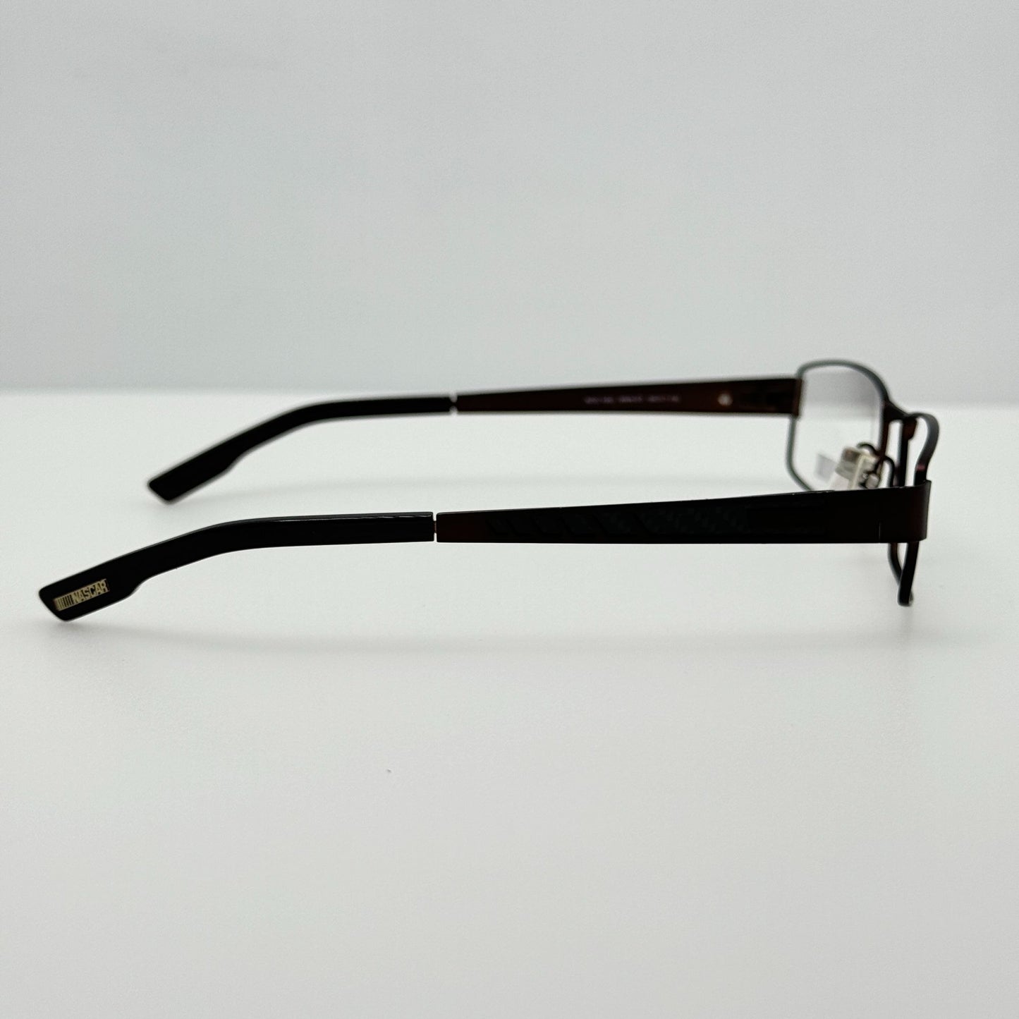 Nascar Eyeglasses Eye Glasses Frames NCO 1002 BWN-DT 55-17-135