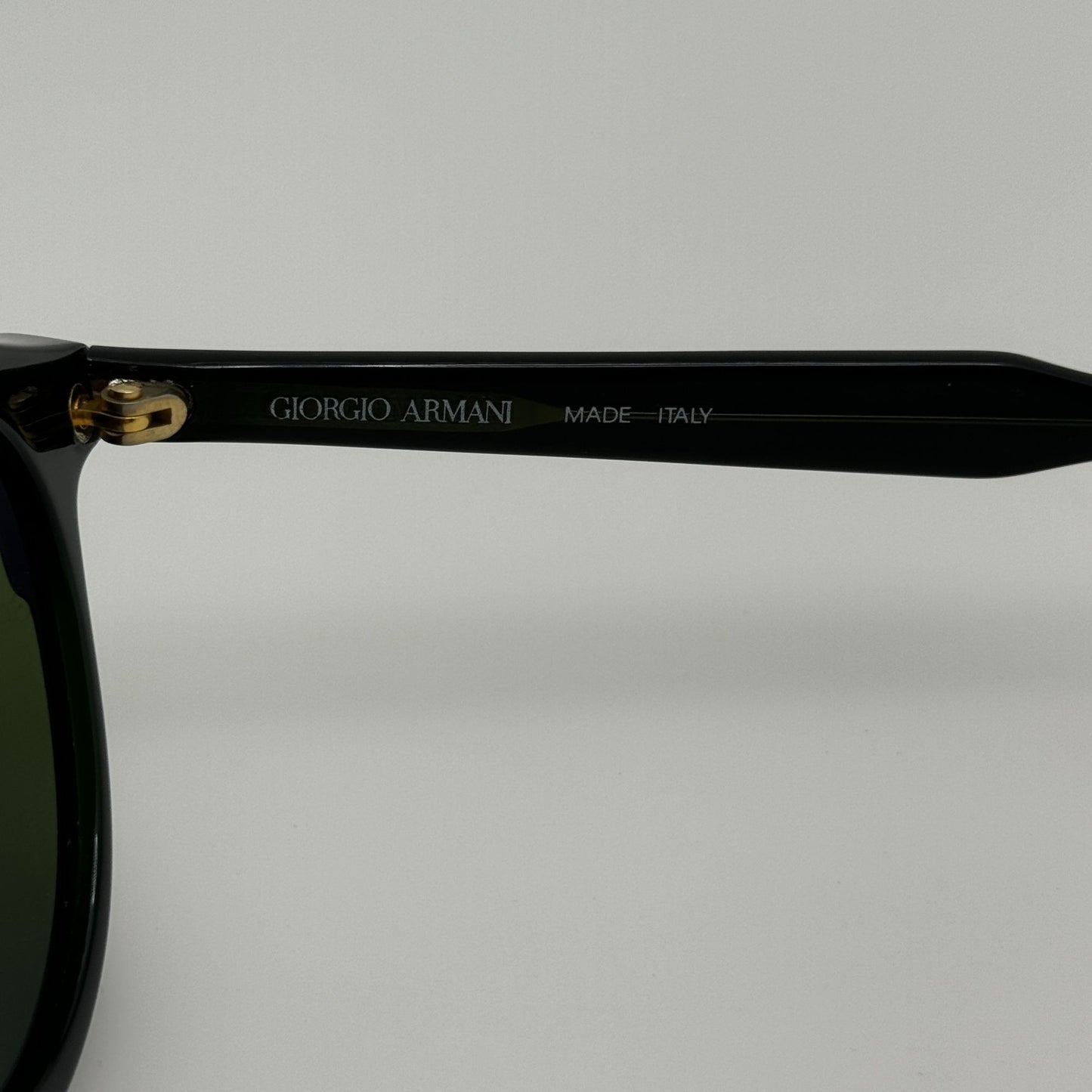 Giorgio Armani Sunglasses 901 Green Marbled Italy Vintage