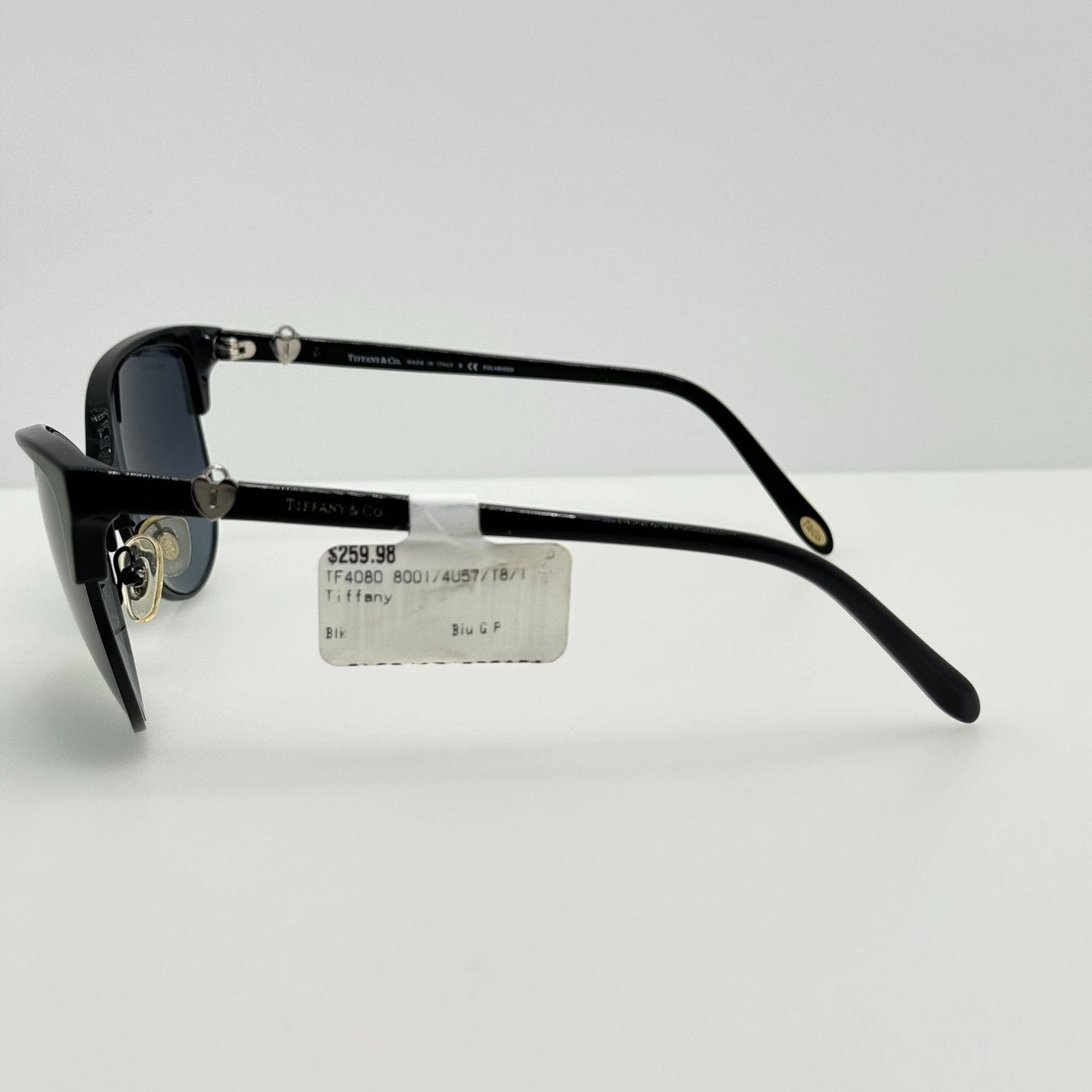 Tiffany Sunglasses TF 4080 8001/4u 57-18-140 Polarized Italy