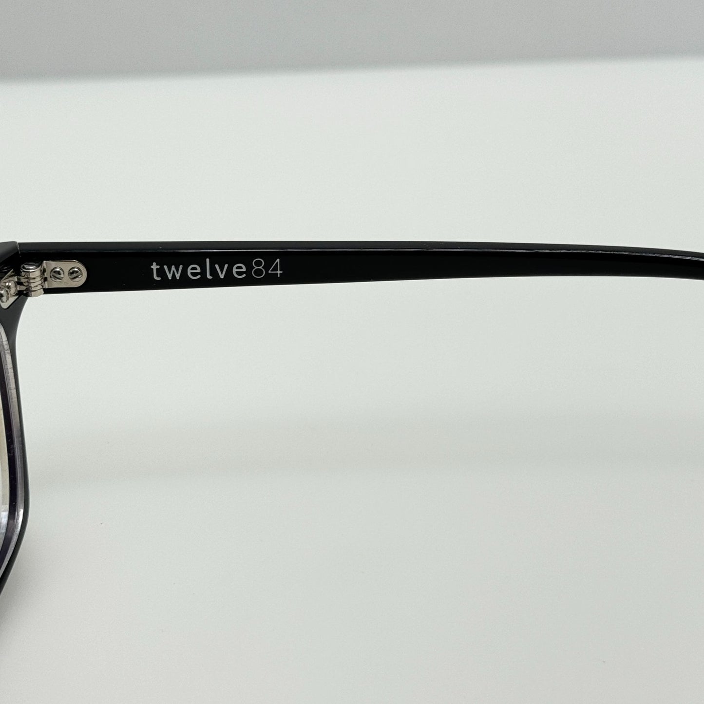 Twelve84 Eyeglasses Eye Glasses Frames Vienna 100 Black 53-17-140