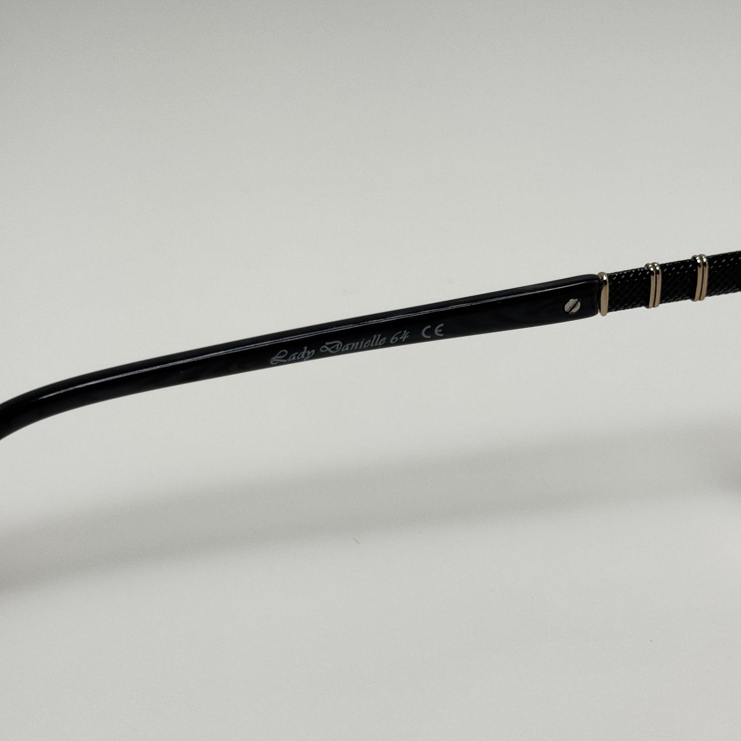 Lady Danielle 64 Black Eyeglasses Eye Glasses Frames 51-17-140