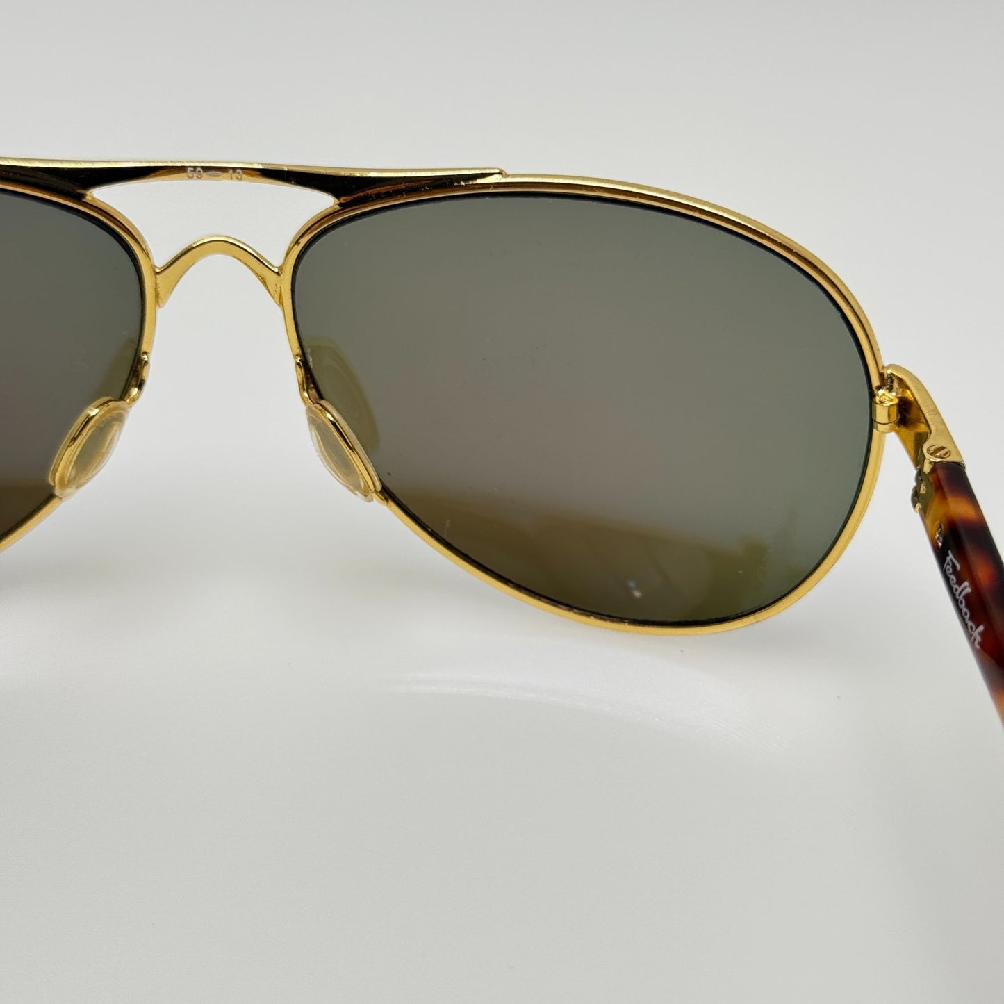 Oakley OO4079-17 Feedback Sunglasses 59-13-135 Read Description