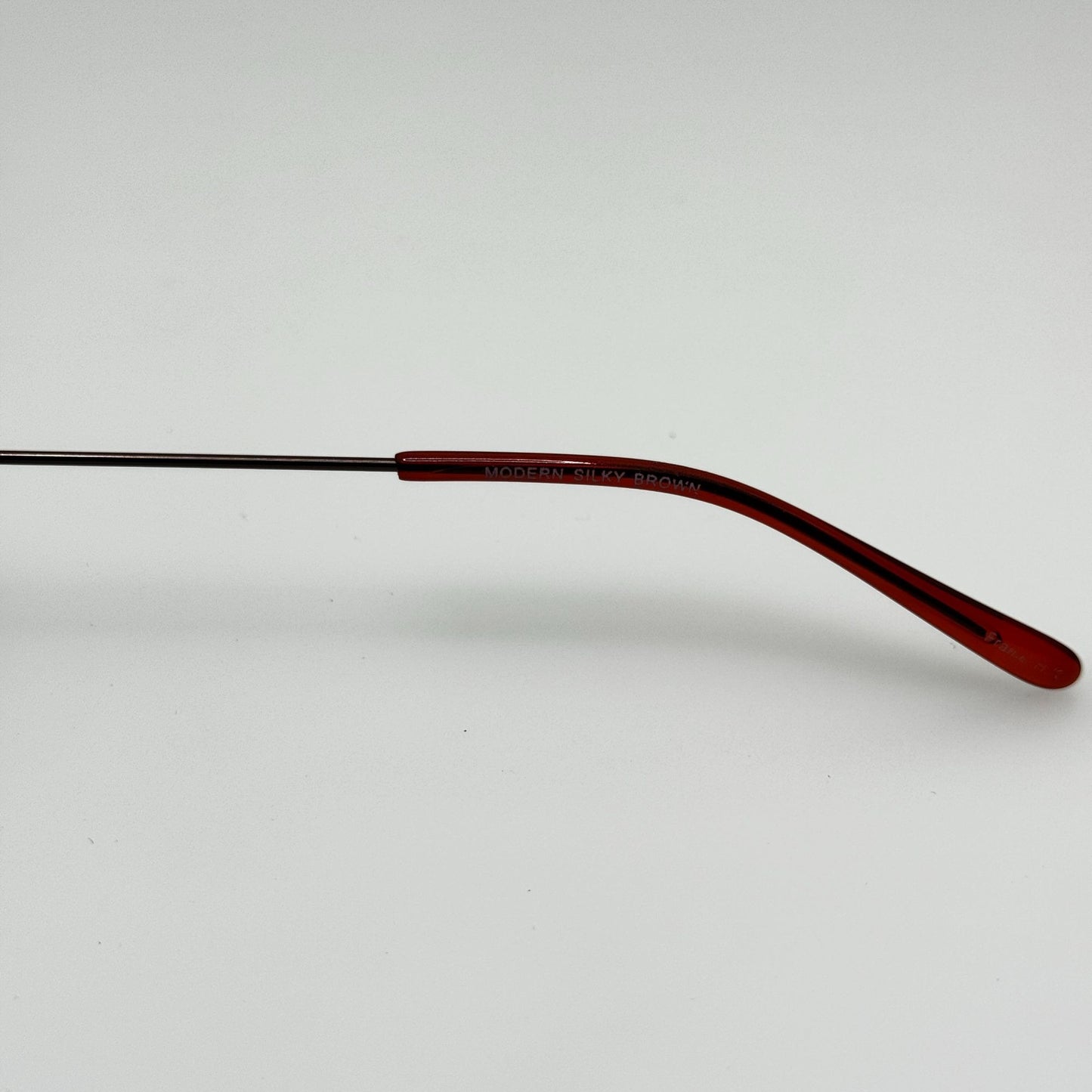 Modern Eyeglasses Eye Glasses Frames Silky Brown 50-17-135