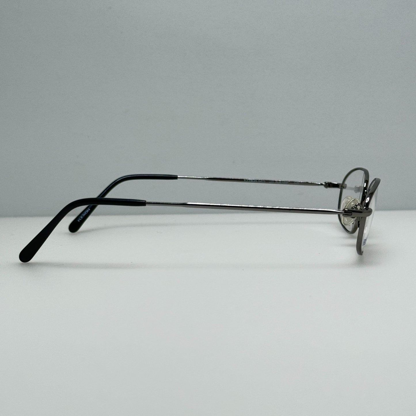 Flexon Eyeglasses Eye Glasses Frames 50-19-145 Flexibles 5422 Dark Silver Japan